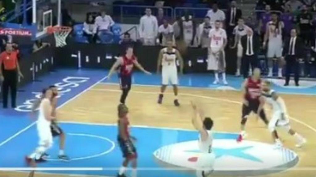 Triple de Sergio Llull para forzar la prórroga