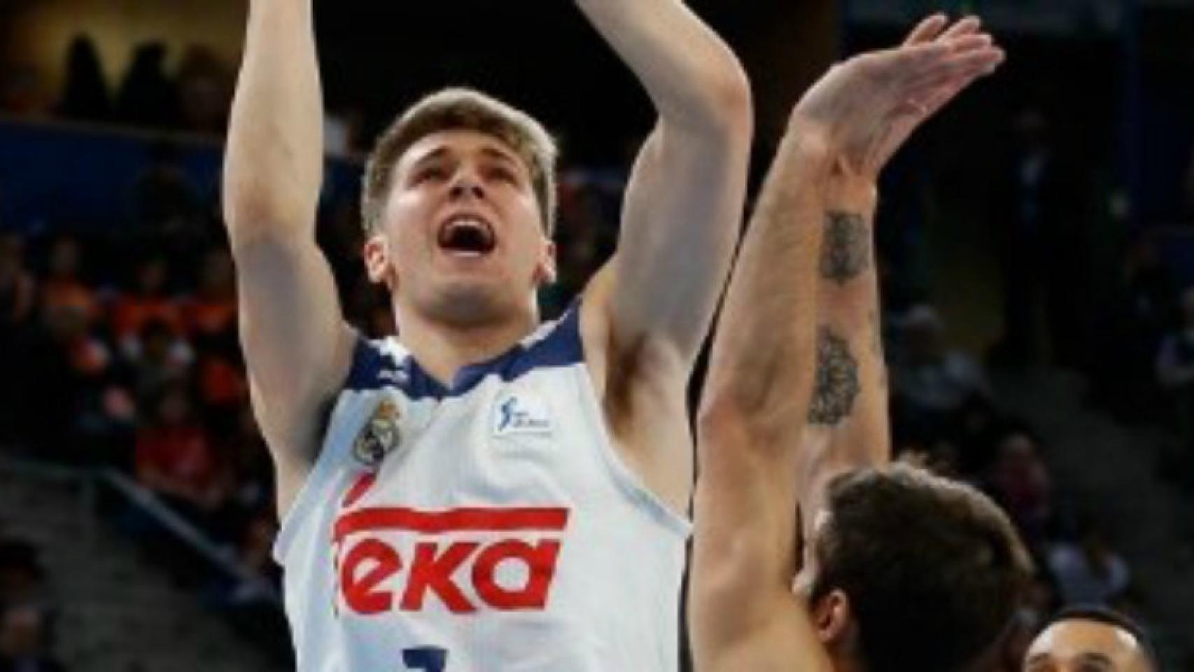 Luka Doncic frente a Baskonia