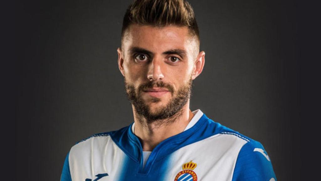 David López, jugador del Espanyol. Foto: rcdespanyol.com