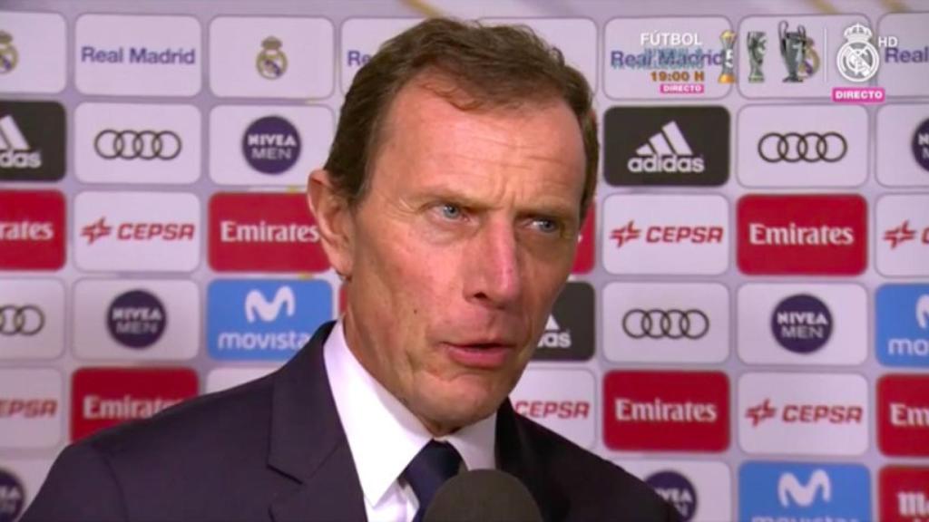 Butragueño habla tras el encuentro ante el Espanyol