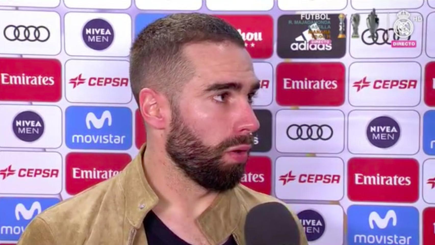 Carvajal habla tras el encuentro ante el Espanyol