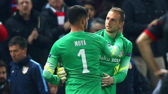 Oblak sustituye a Moyá contra el Leverkusen.