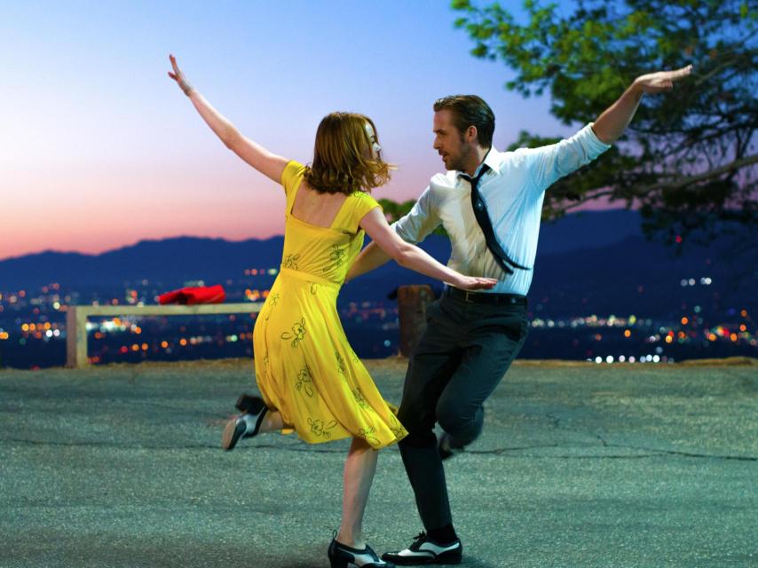 Fotograma de La la land, una de las favoritas.