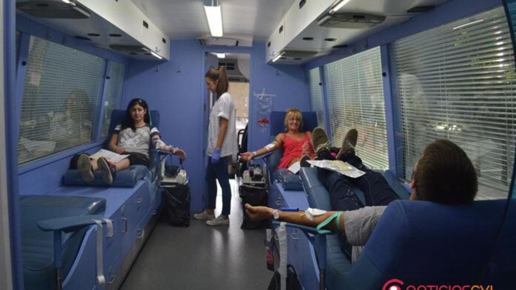 Donantes de sangre en Zamora