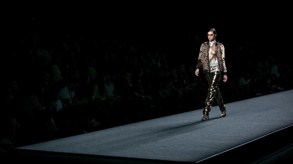 Desfile Custo Barcelona FW17 en MBFWM. / Foto: GETTY