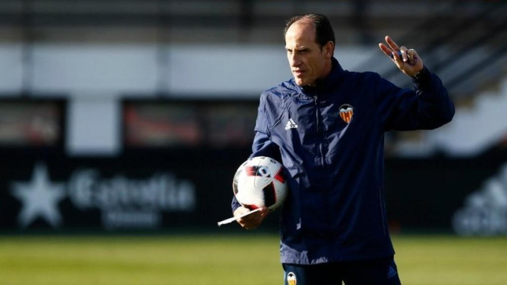 Voro con el Valencia. Foto valenciacf.com