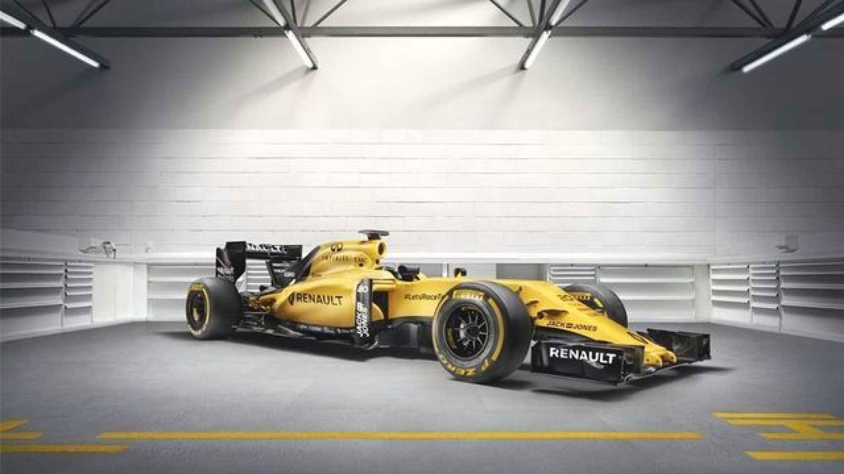 El nuevo monoplaza de Renault.