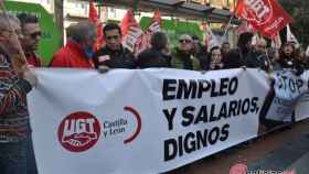 concentracion sindicatos valladolid salario digno 1