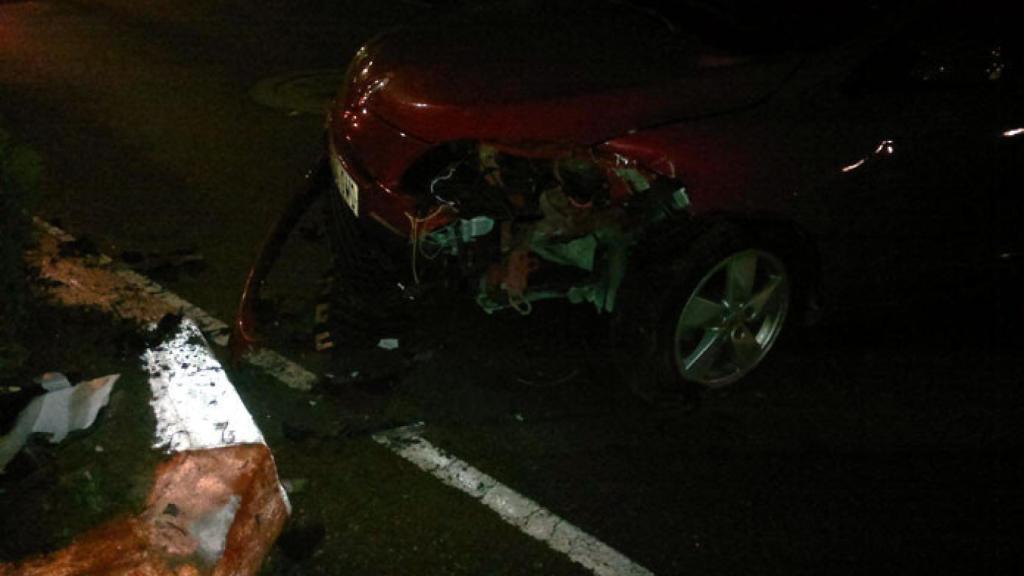 zamora benavente accidente farola (1)