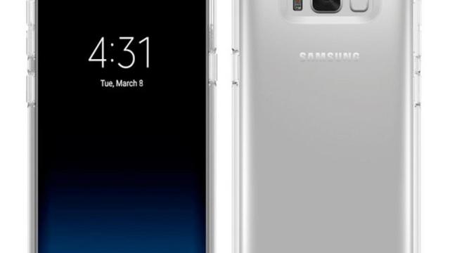 Los botones del Samsung Galaxy S8 aparecen en una fotografía y tienen diseño propio