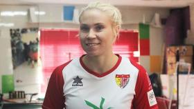 Tia Hälinen, nueva jugadora del Santa Teresa. Foto: santateresacd.es