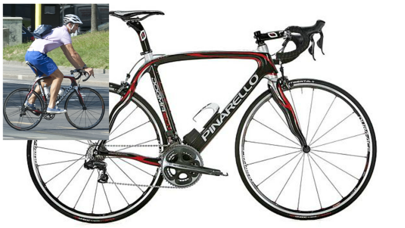 La Pinarello Dogma de Iñaki Urdangarin, cuyo coste supera los 12.000