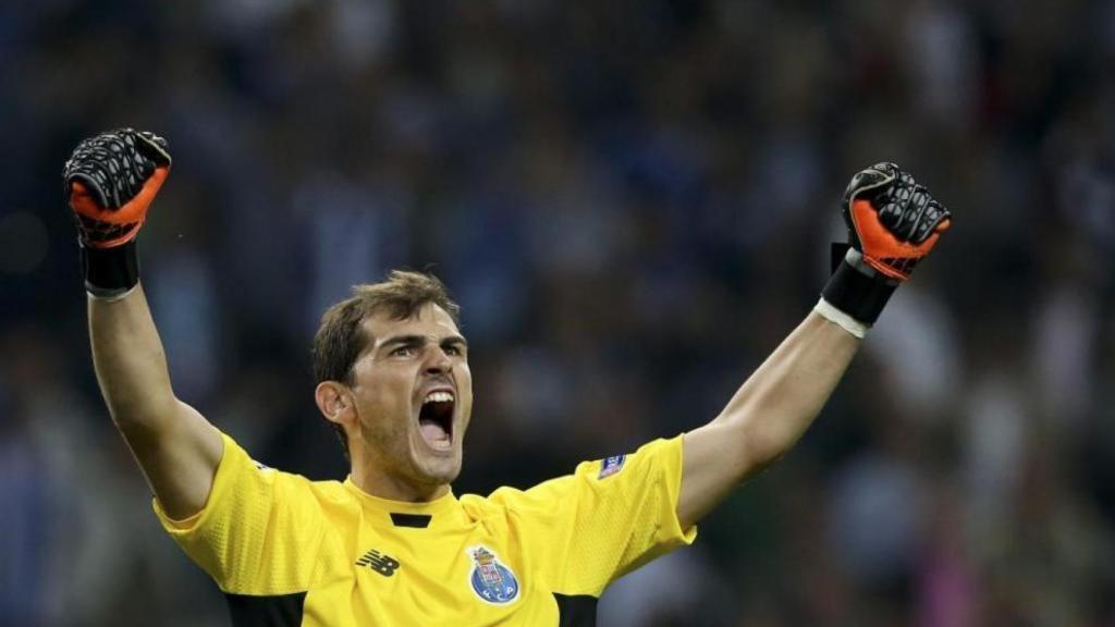 Iker Casillas, con el Oporto.