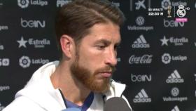 Ramos habla tras el encuentro ante el Valencia