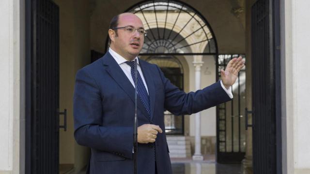 El presidente de Murcia, Pedro Antonio Sánchez.