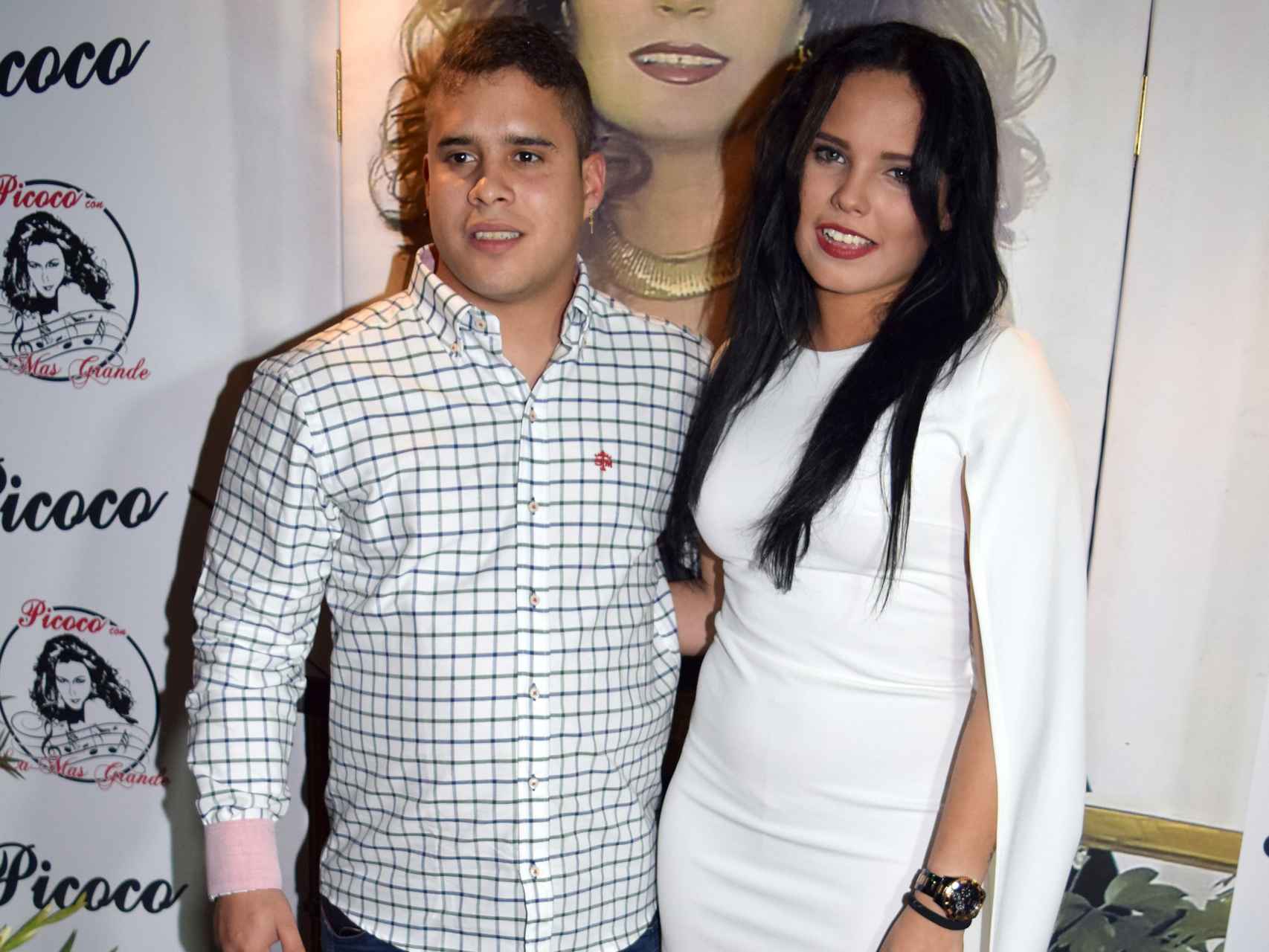 José Fernando junto a su adorada hermana, Gloria Camila.