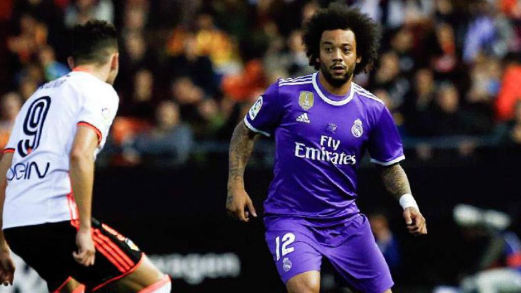 Marcelo, frente al Valencia