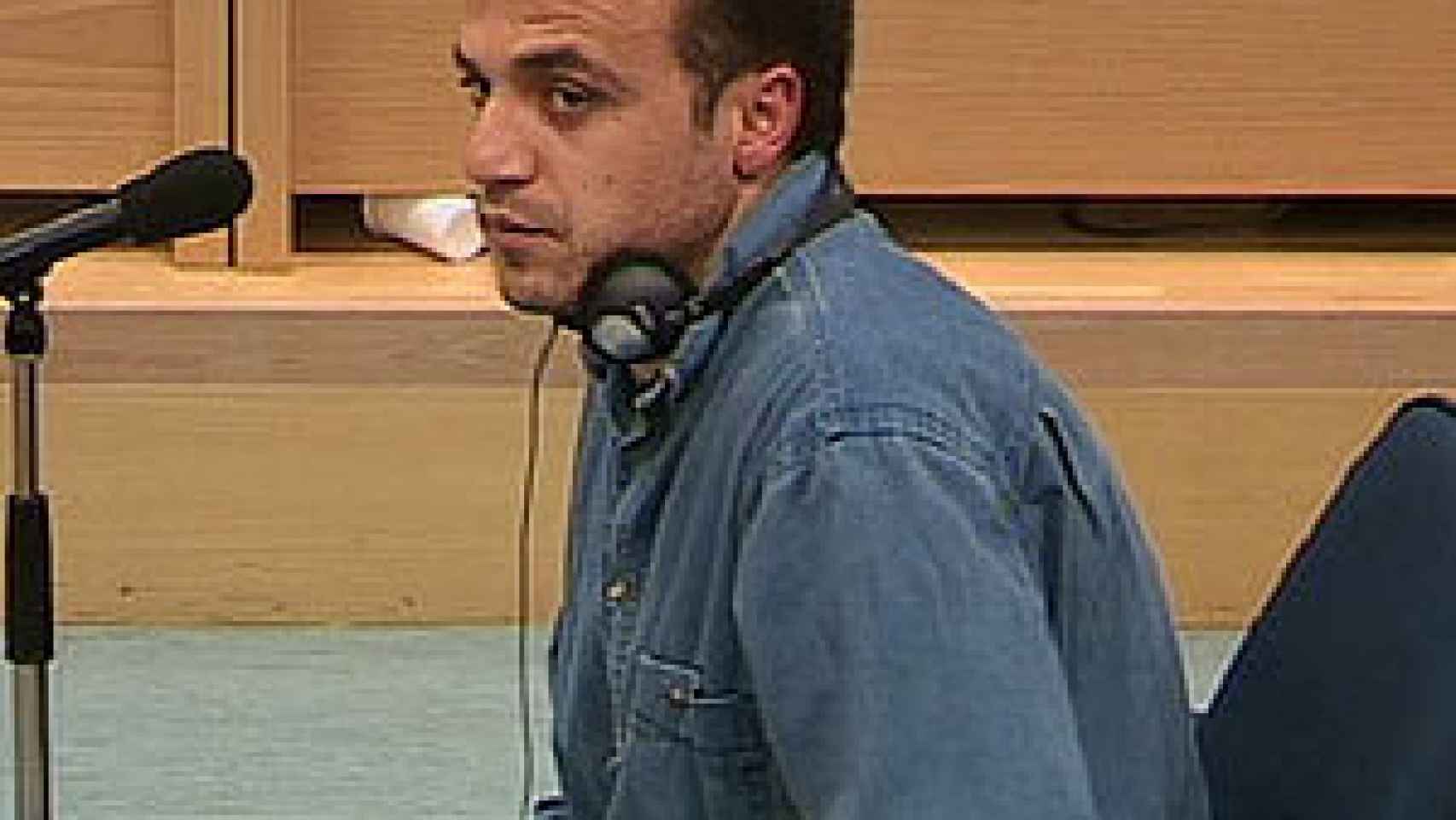 Hamid Ahmidan durante su declaración en el juicio del 11M.