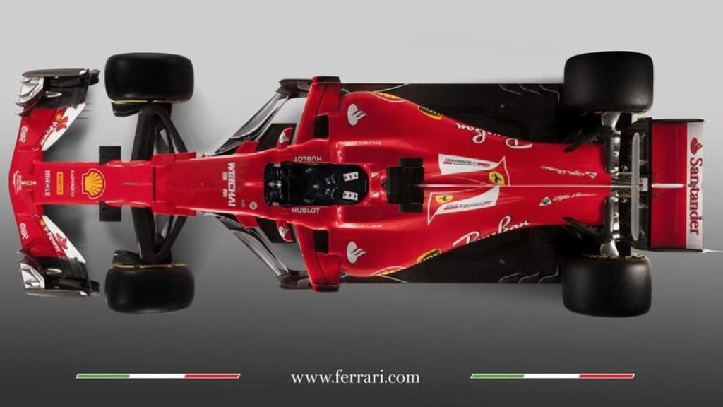 Ferrari SF70H.