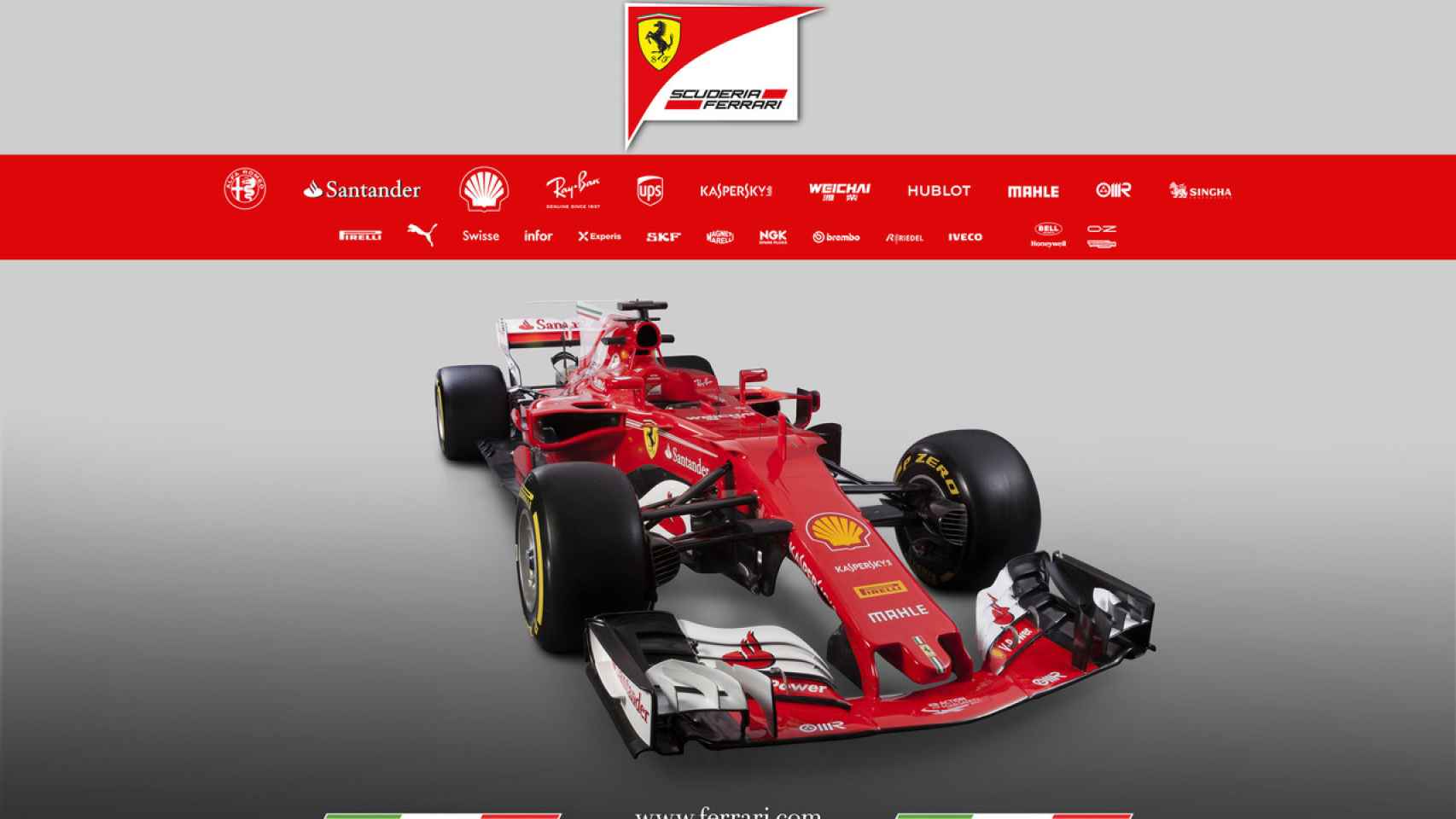 Así será el nuevo SF70H de Ferrari