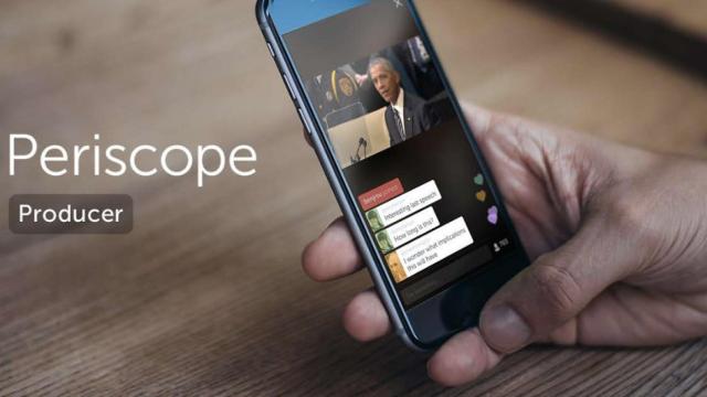 Periscope Producer trae el streaming profesional a todos sus usuarios