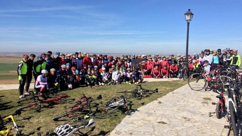 jesus negro homenaje valladolid ciclista fallecido