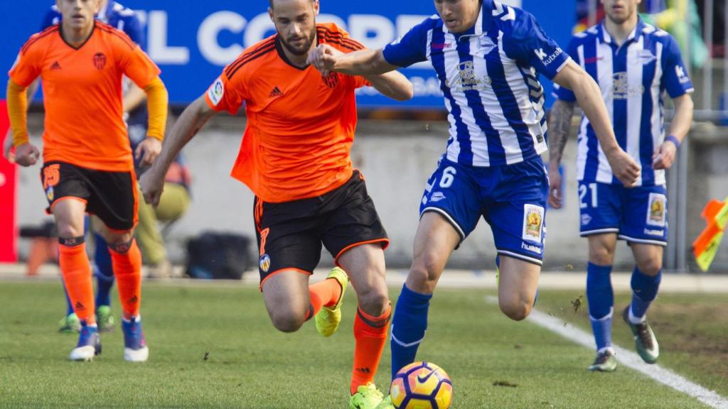 Marcos Llorente, a la derecha.