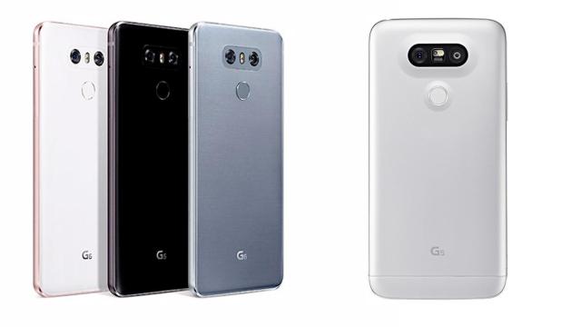 LG G6 vs LG G5: comparativa de características