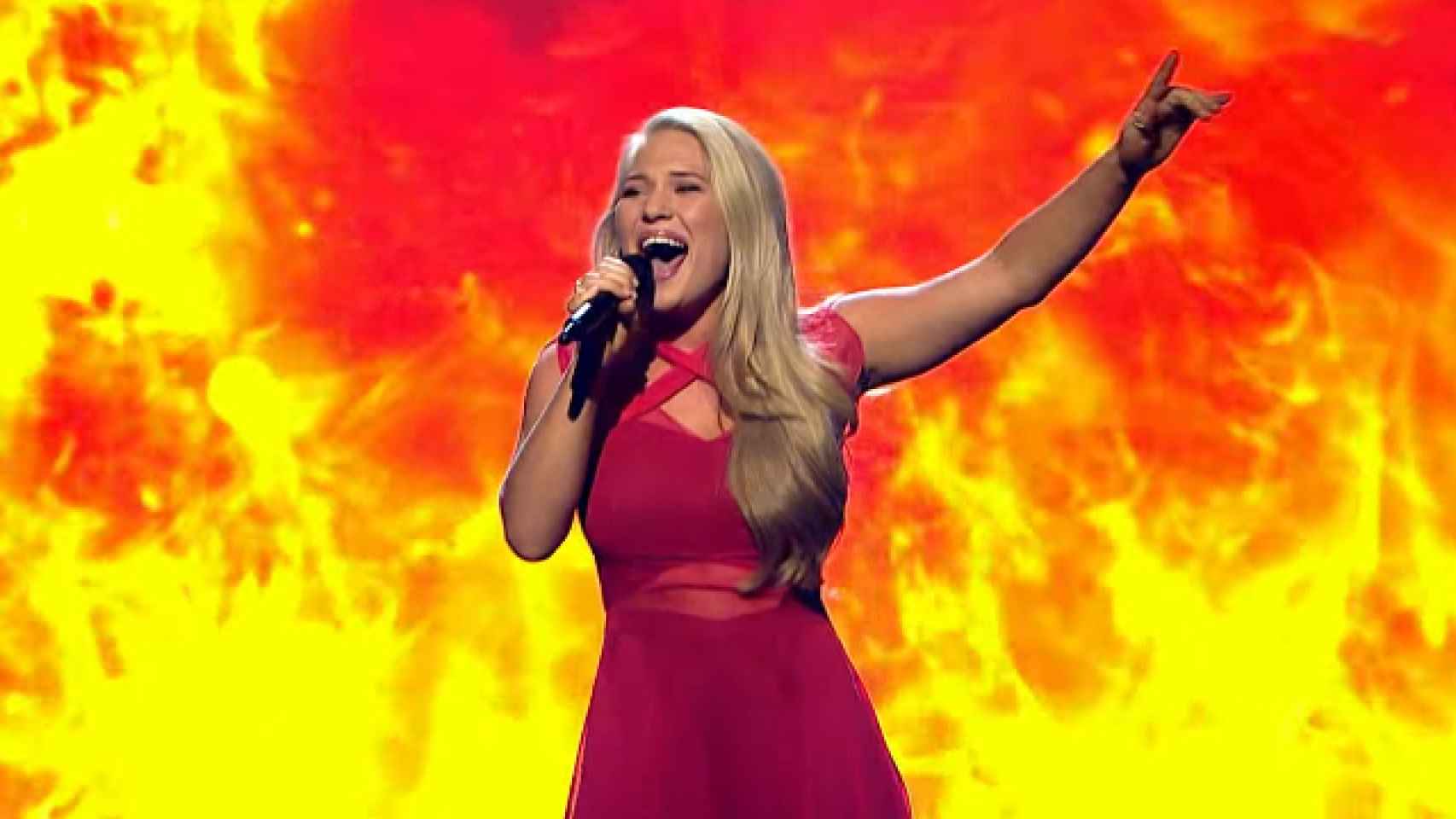 Anja Nissen, la representante de Dinamarca en Eurovisión 2017.