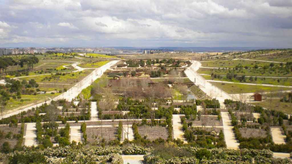 Panorámica del Parque Felipe VI, en Hortaleza.