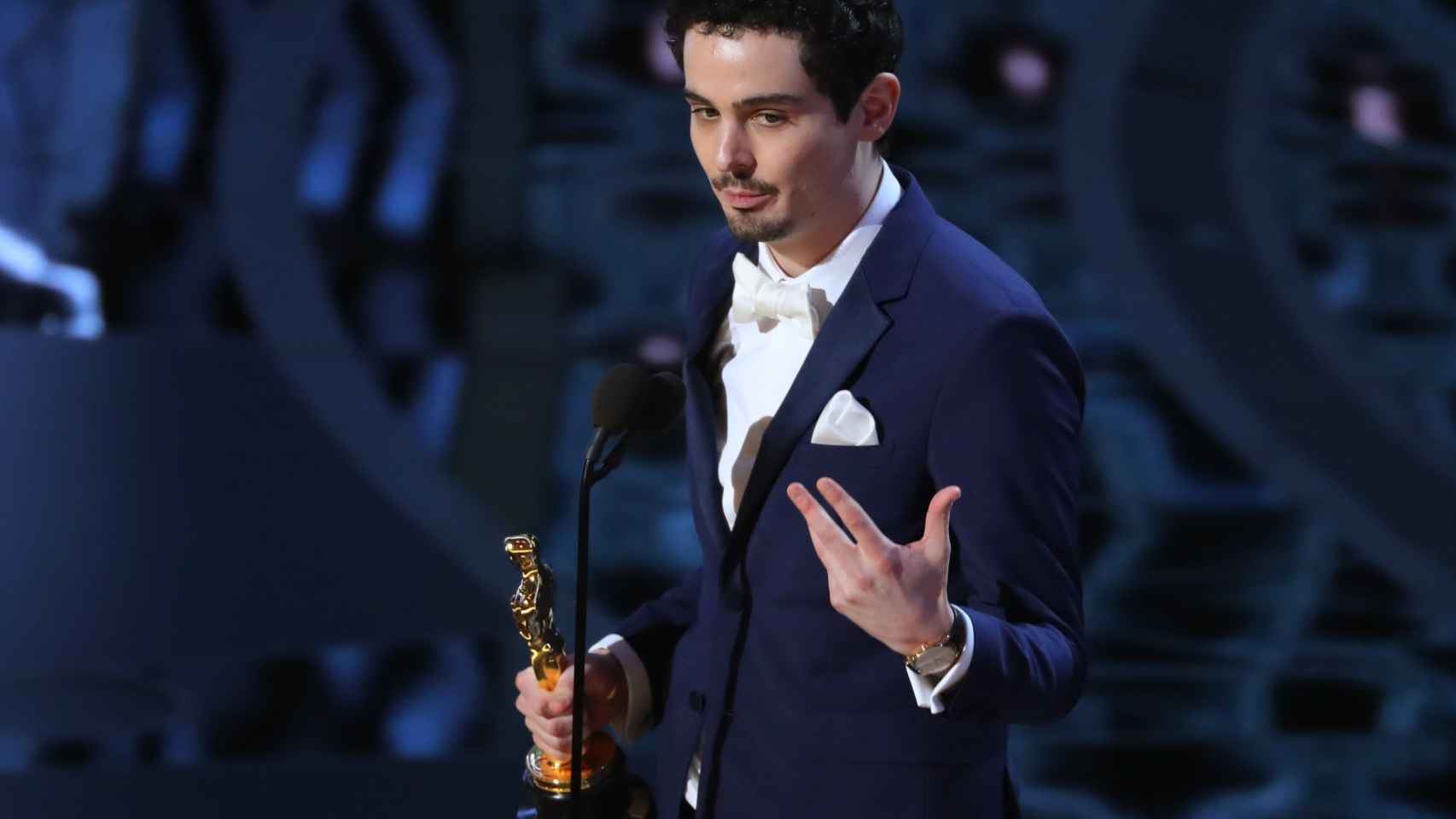 Damien Chazelle, el director más joven en ganar el Oscar.