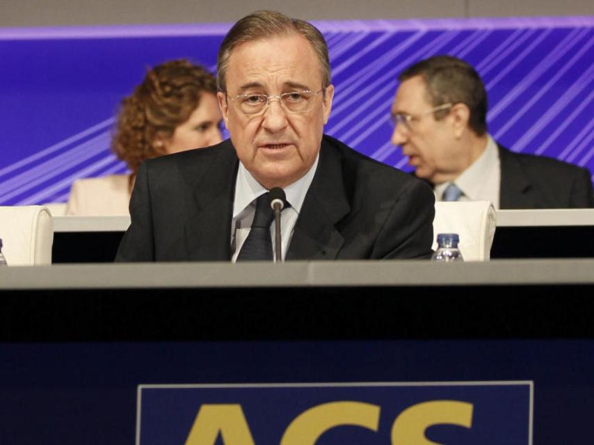 El presidente de ACS, Florentino Pérez.