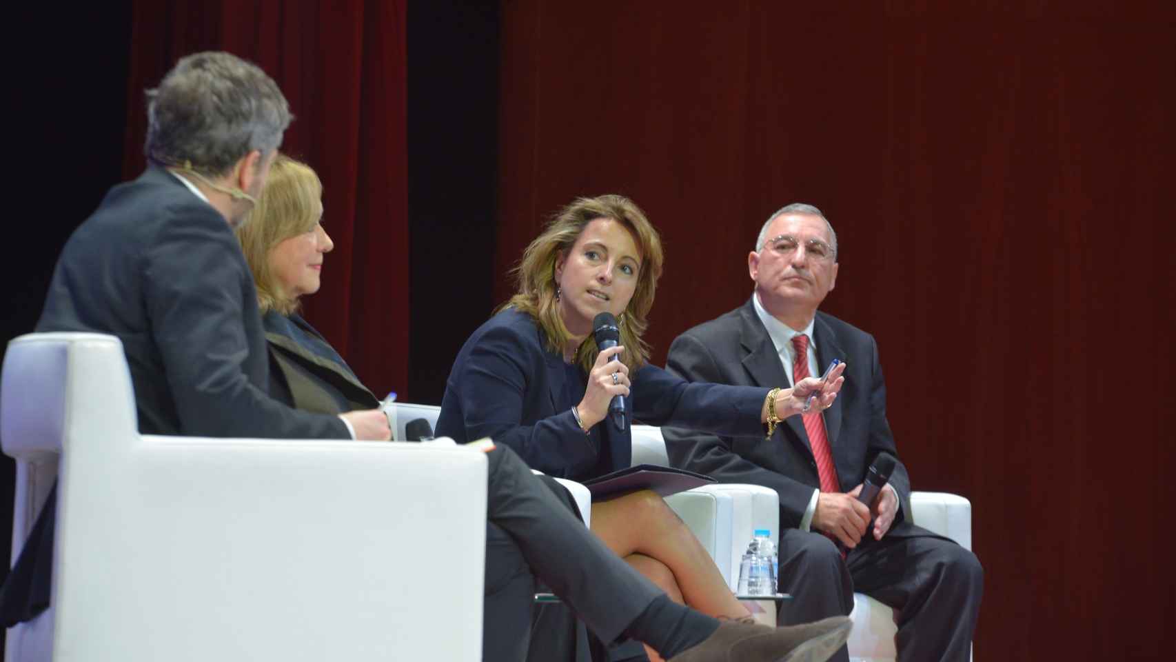 La presidenta de la Institución SEK, Nieves Segovia, durante su intervención
