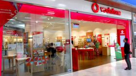 Tienda de Vodafone, en una imagen de archivo.