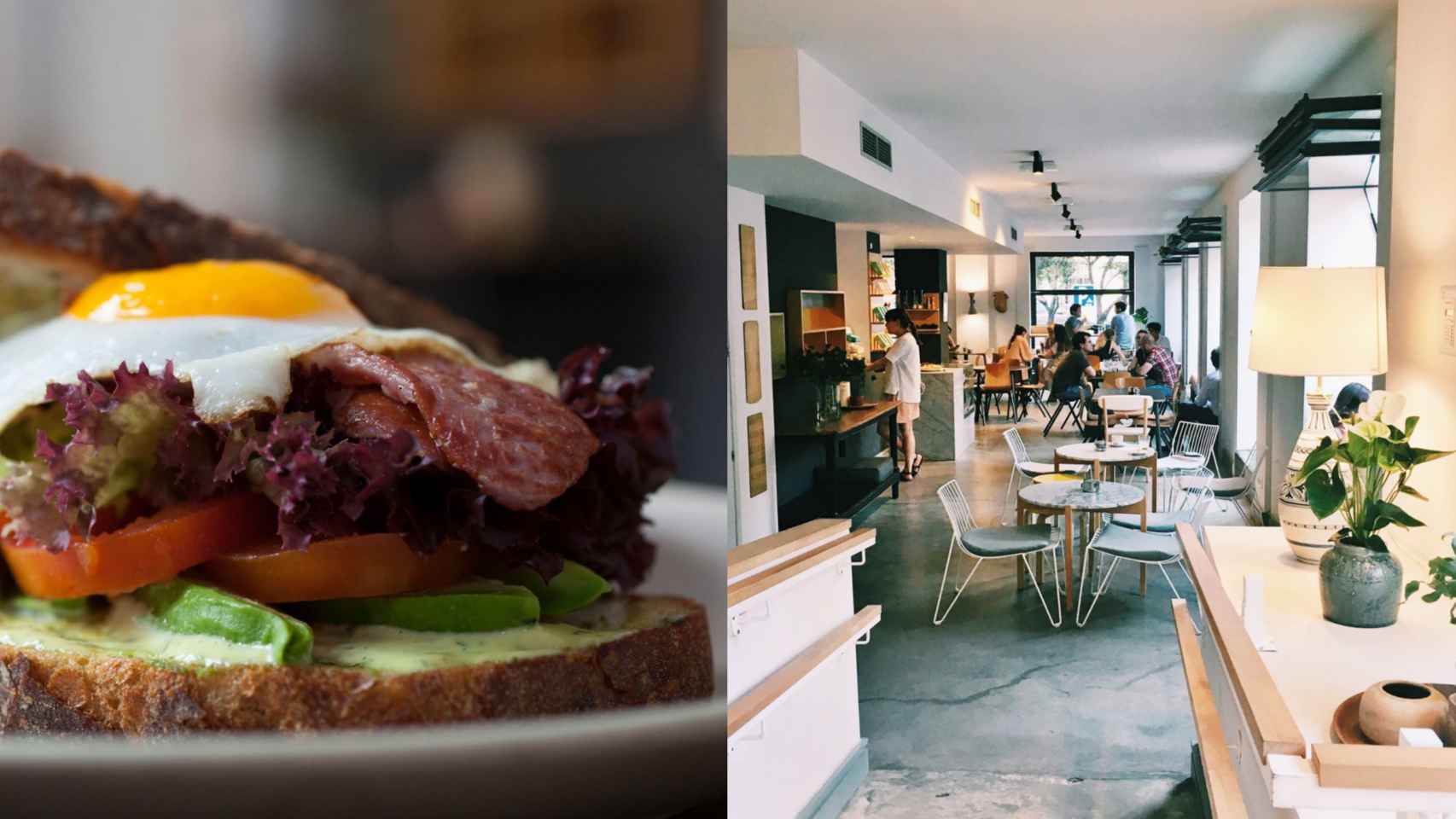 Un espacio de estilo nórdico ideal para disfrutar del brunch del domingo. | Foto cortesía de Federal Café