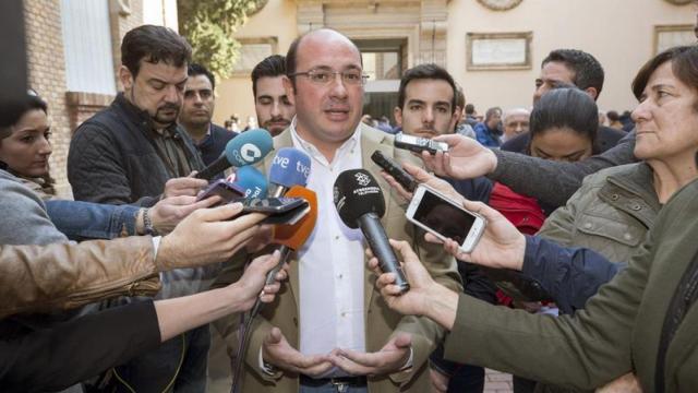 El presidente de Murcia, Pedro Antonio Sánchez.