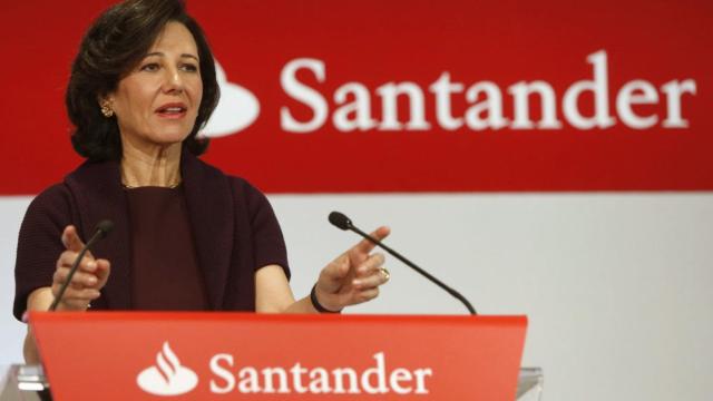 La presidenta del Banco Santander, Ana Botín.