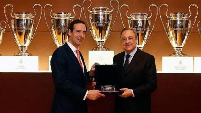 Florentino Pérez y Gonzalo Cortázar