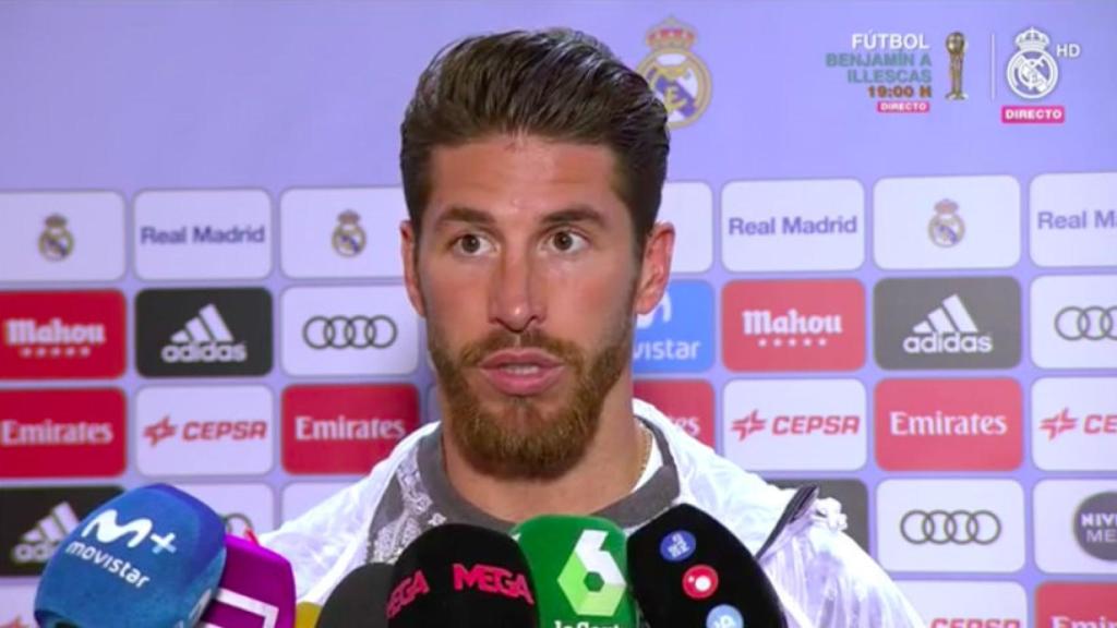 Ramos, en zona mixta