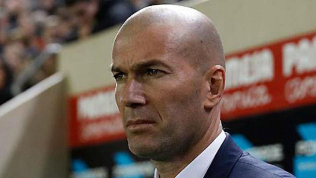 Zidane, en el Estadio de la Cerámica