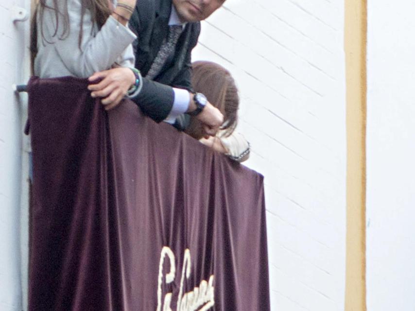 Fran Rivera junto a su hija Tana.