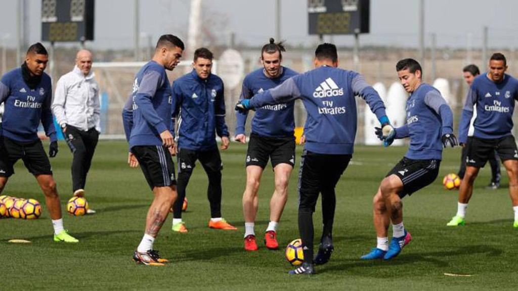 ENTRENAMIENTO SIN CRISTIANO