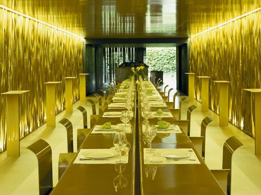 Una de las salas del Restaurante Les Cols (Hisao Suzuki).