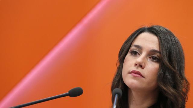 La portavoz de Ciudadanos, Inés Arrimadas.