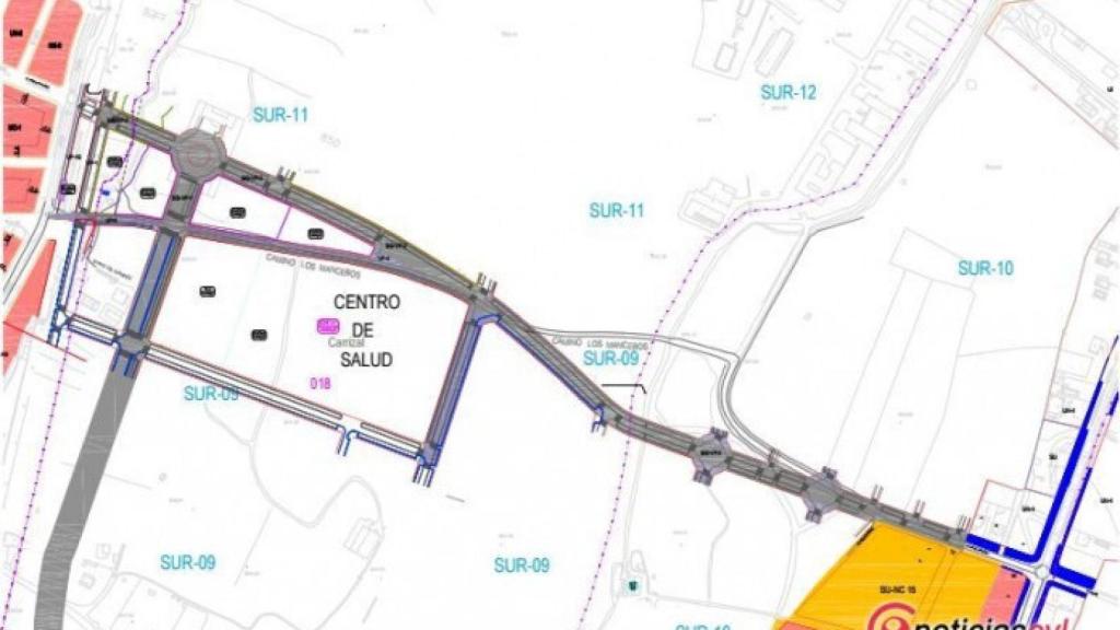 mapa nueva carretera Villaquilambre