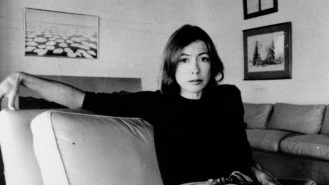 Joan Didion, en una foto de archivo de 1977.