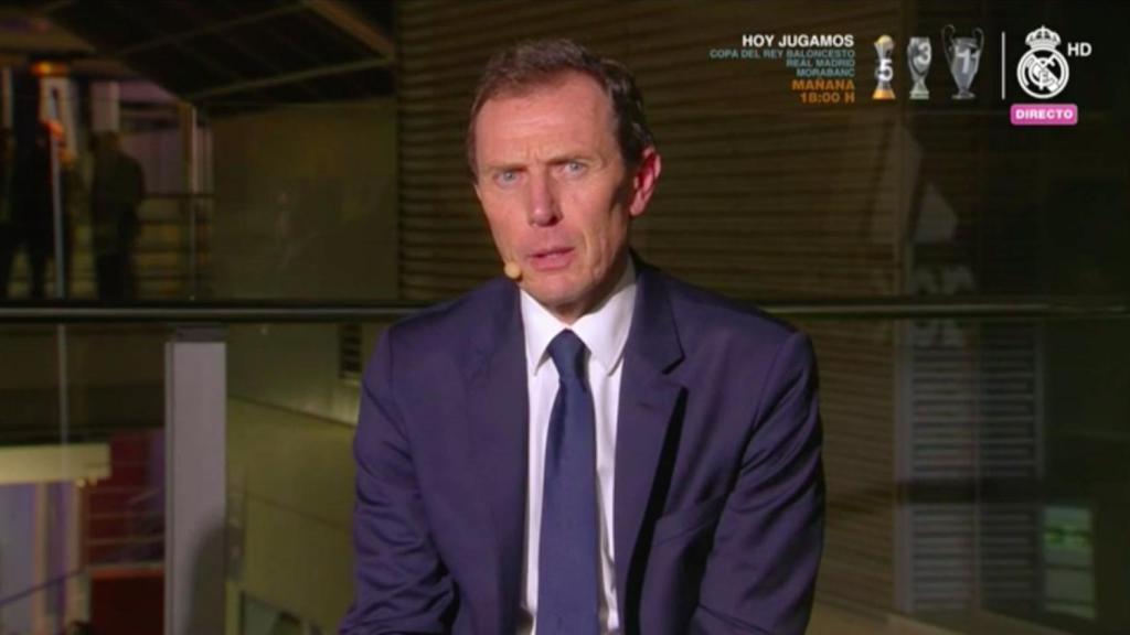 Butragueño habla tras el partido frente al Nápoles