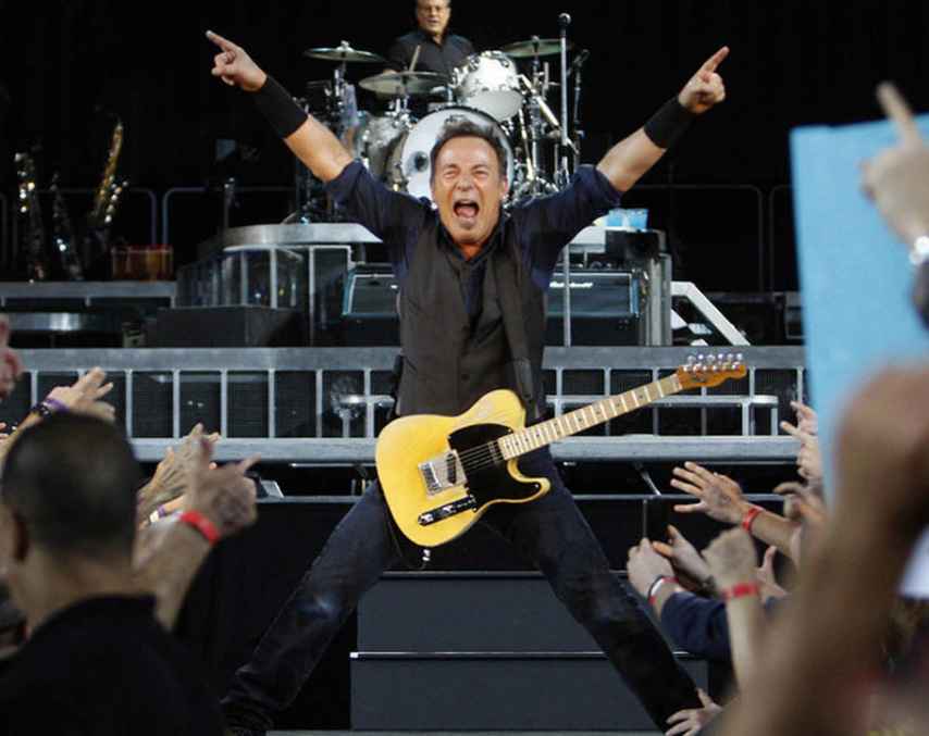 Bruce Springsteen en España, el año pasado.