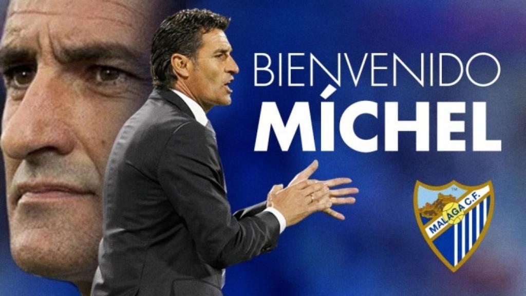 Míchel, anunciado por el Málaga.