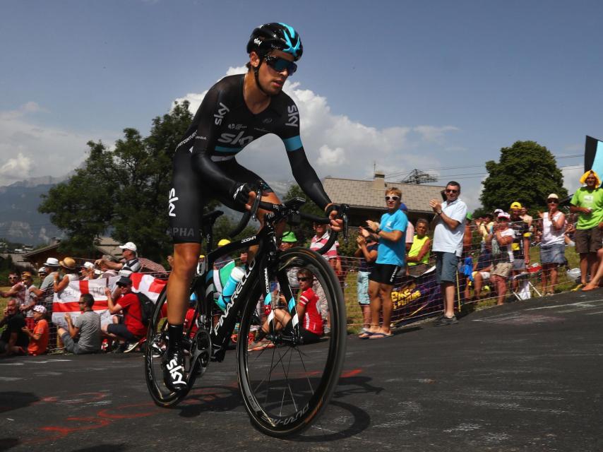 Landa, durante la pasada edición del Tour de Francia.